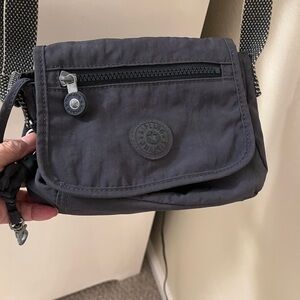 Kipling navy blue Belt Bag with Signature Style